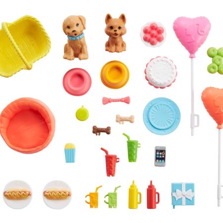 Barbie® Doll & Puppy Picnic Playset for Kids, Ages 3+