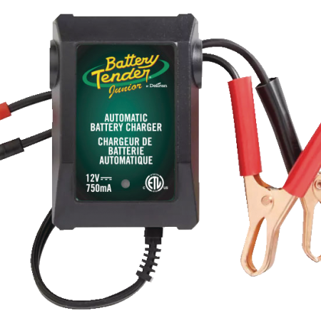 Battery Tender Junior Smart Battery Charger/Maintainer, 0.75-Amp, 12V