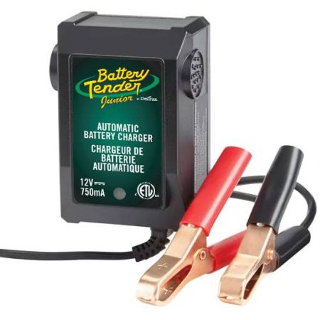 Battery Tender Junior Smart Battery Charger/Maintainer, 0.75-Amp, 12V