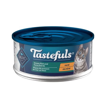 Blue Buffalo BLUE Tastefuls™ Ocean Fish & Tuna Paté Adult Wet Cat Food, 5.5-oz