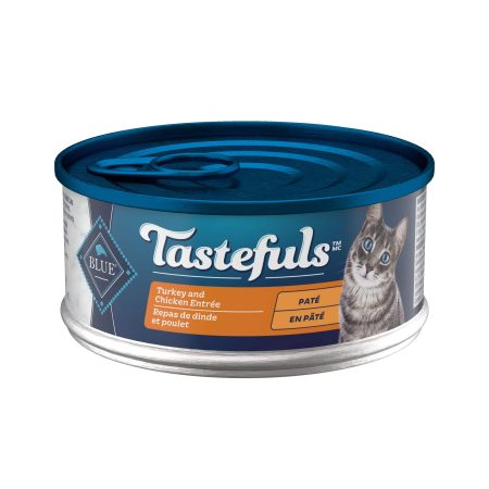 Blue Buffalo BLUE Tastefuls™ Turkey & Chicken Paté Adult Wet Cat Food, 5.5-oz