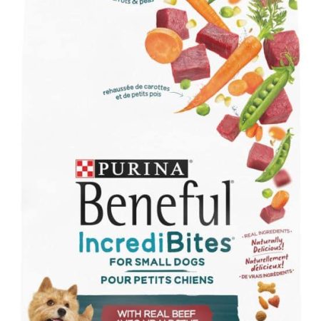 Purina Beneful® IncrediBites® for Small Dogs Beef Adult Dry Dog Food, 1.6-kg