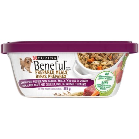 Purina® Beneful® Simmered Beef Flavour Wet Dog Food, 283-g