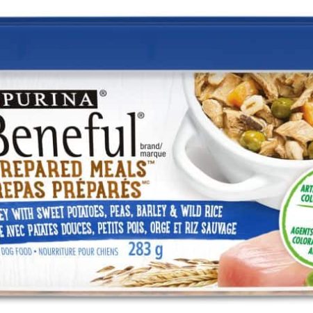 Purina® Beneful® Prepared Meals™ Roasted Turkey Medley Dog Food, 283-g