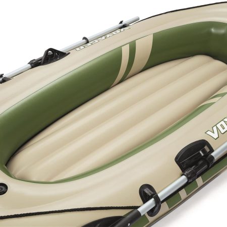 Bestway Hydro-Force™ Voyager X2 Inflatable Boat with Built-in Fishing Rod Holders