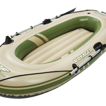 Bestway Hydro-Force™ Voyager X2 Inflatable Boat with Built-in Fishing Rod Holders