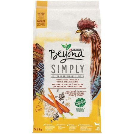 Purina Beyond Simply White Meat, Chicken & Whole Barley All Ages Dry Dog Food, 5.3-kg