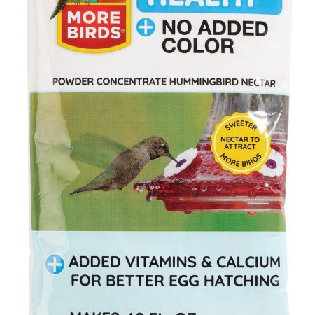 More Birds® Bird Health+™ Natural Clear Powder Hummingbird Nectar Concentrate, 8-oz