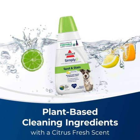 Bissell Advanced Portable Carpet Cleaning Solution, Citrus Scent, 946-mL