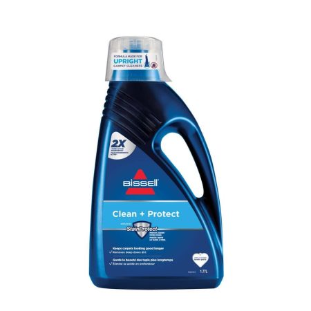 Bissell 2X Concentrated Deep Clean + Protect Cleaner Formula for Upright Deep Cleaning Machines, 1.77-L