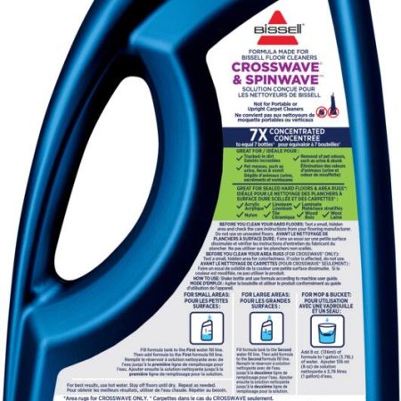 Bissell Multi-Surface Concentrated Pet Floor Cleaner for Use in Bissell Floor Cleaners, 1.89-L