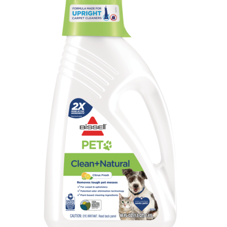 BISSELL Pet Natural Upright Cleaner Formula, Citrus, 1.4-L