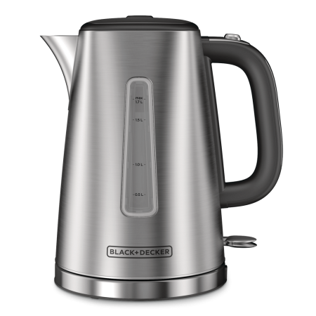 Black & Decker Kitchen Tools® Cordless Electric Kettle w/ Auto Shut Off, Stainless Steel, 1.7L