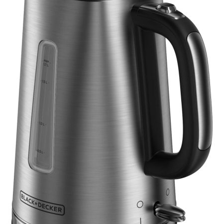 Black & Decker Kitchen Tools® Cordless Electric Kettle w/ Auto Shut Off, Stainless Steel, 1.7L