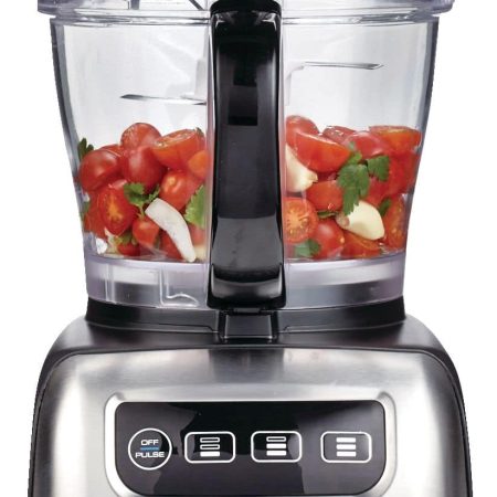 Black & Decker Kitchen Tools Square Food Processor Stainless Steel, 10 Cups