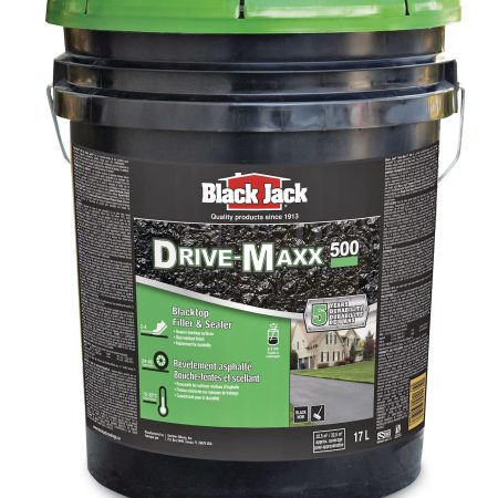 Black Jack Drive-Maxx 500 5-Year Asphalt Driveway Filler & Sealer, 32.5 sq. m Coverage, 17-L