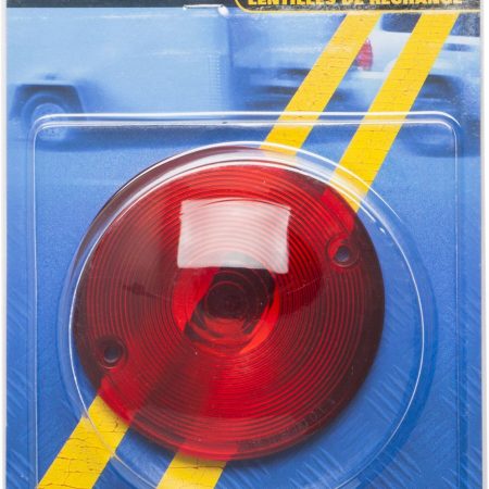 Optronics Round Red Replacement Lens for Clearance Markers, 3-7/8-in