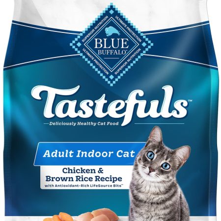 Blue Buffalo BLUE Indoor Health Chicken & Brown Rice Adult Dry Cat Food, 2.2-kg