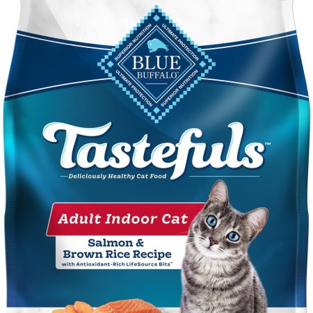 Blue Buffalo BLUE Tastefuls™ Salmon Adult Indoor Dry Cat Food, Assorted Sizes