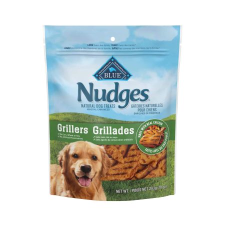 Blue Buffalo Nudges Chicken Grillers, Natural Dog Treat, 283-g