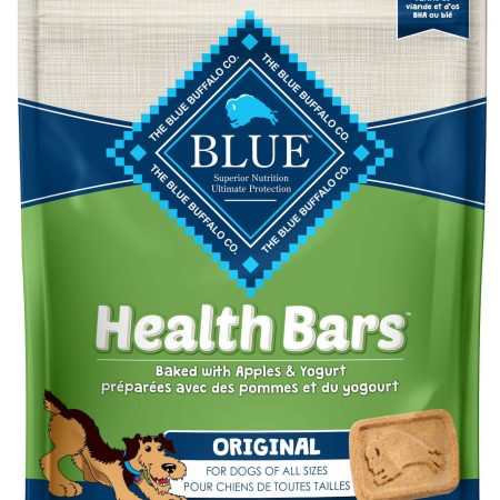 Blue Buffalo BLUE Health Bars Apple & Yogurt Dog Treats, 453-g