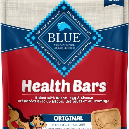 Blue Buffalo BLUE Health Bars Bacon, Egg & Cheese Dog Treats, 453-g