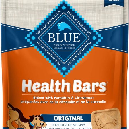 Blue Buffalo BLUE Health Bars PumPkin & Cinnamon Dog Treats, 453-g