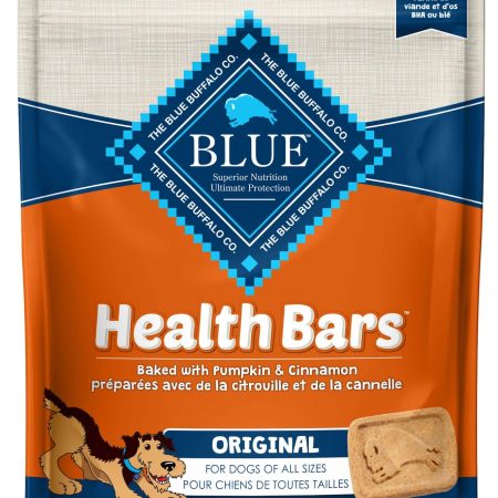 Blue Buffalo BLUE Health Bars PumPkin & Cinnamon Dog Treats, 453-g