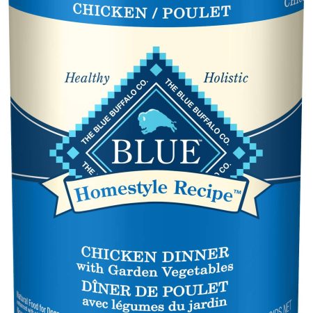 Blue Buffalo BLUE Homestyle Recipe Chicken Dinner with Vegetables Adult Wet Dog Food, 354-g