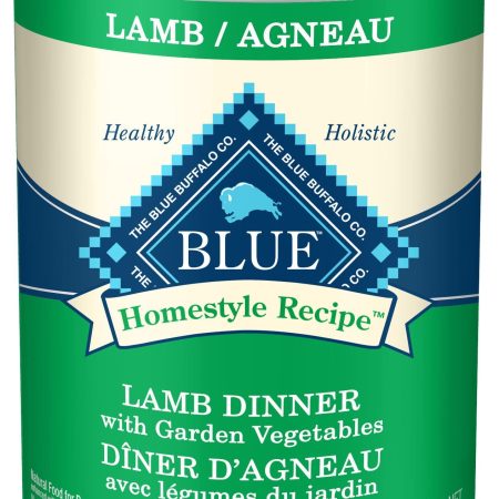 Blue Buffalo BLUE Homestyle Recipe Lamb Dinner with Garden Vegetables Adult Wet Dog Food, 354-g