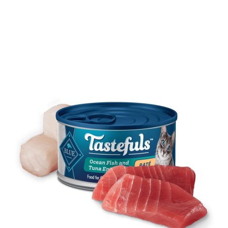 Blue Buffalo BLUE Tastefuls™ Ocean Fish & Tuna Paté Adult Wet Cat Food, 5.5-oz