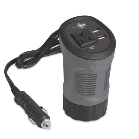 Bluehive 120W Cup Holder Power Inverter