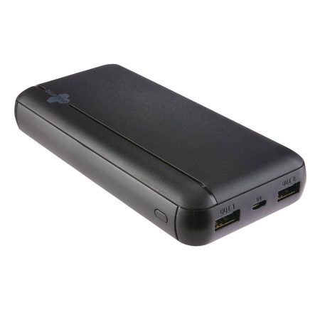 Bluehive 20,000 mAh Portable Power Bank, Black