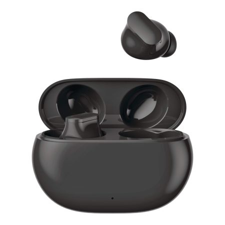 Bluehive Bluepods True Wireless Earbuds with 22 Hour Battery Life & Fast Charging, Black