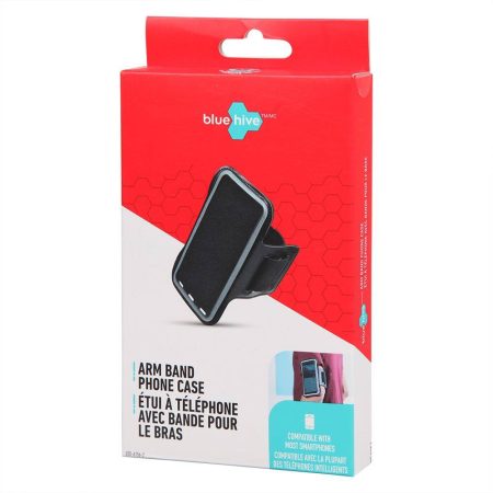 Bluehive Smartphone Arm Band Strap Protective Holder, for Smartphones, Tablets & Smartwatches