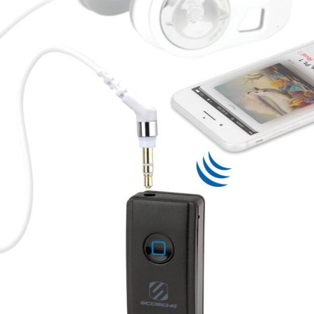 Scosche Universal Bluetooth Wireless Remote Receiver, Hands Free, Audio Streaming