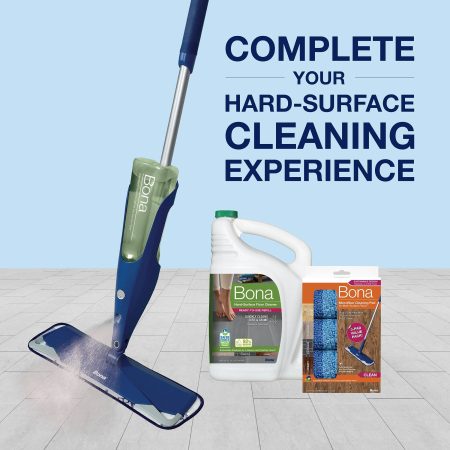 Bona Hard-Surface Streak Free Floor Cleaner Refill, 3.78-L