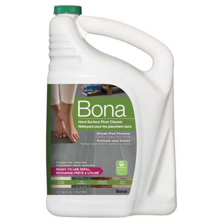 Bona Hard-Surface Streak Free Floor Cleaner Refill, 3.78-L