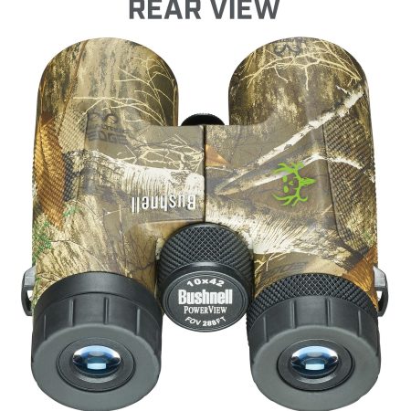 Bushnell Bone Collector Powerview Binoculars, Realtree Edge Camo, 10x42mm