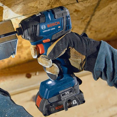 Bosch 18V Compact 2-Tool Brushless Impact Driver and Drill Combo Kit