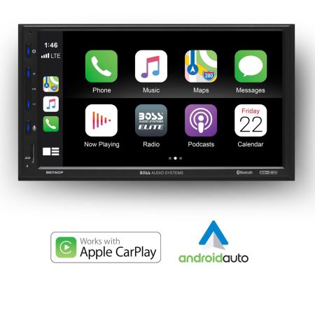 Boss Audio Systems Elite BE7ACP Double DIN  Bluetooth Receiver, 7-in