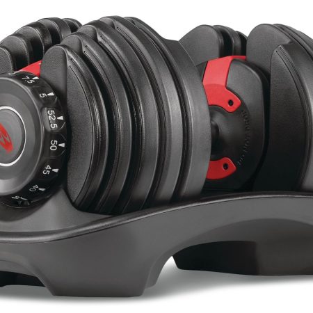 Bowflex SelectTech® 552 Adjustable Dumbbell, 5-52.5-lbs, Single, JRNY Membership Included