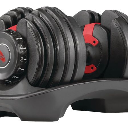 Bowflex SelectTech® 552 Adjustable Dumbbell, 5-52.5-lbs, Single, JRNY Membership Included