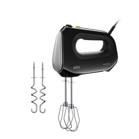 Braun MultiMix 2 5-Speed Hand Mixer, Includes MultiWhisk Beater, 250W, Black