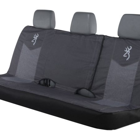 Browning Buckmark Branding Chevron Bench Seat Cover, Black