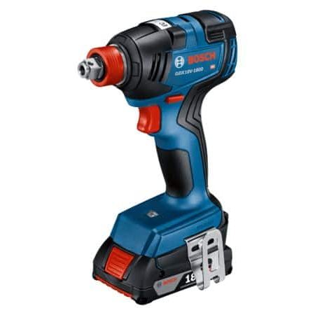 Bosch GXL18V-240B22 18V Cordless Drill/Driver & Freak 2-in-1 Bit Socket Impact Driver Combo Kit