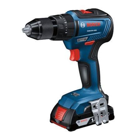 Bosch GXL18V-240B22 18V Cordless Drill/Driver & Freak 2-in-1 Bit Socket Impact Driver Combo Kit