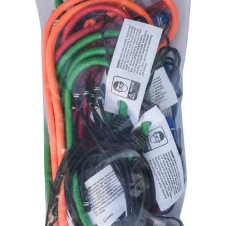 Certified Standard Bungee Cord Kit, Assorted Sizes, 26-pk