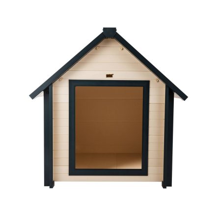 New Age Pet® ECOFLEX® Bunkhouse Dog House with Roof, Maple, Large