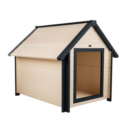 New Age Pet® ECOFLEX® Bunkhouse Dog House with Roof, Maple, X-Large